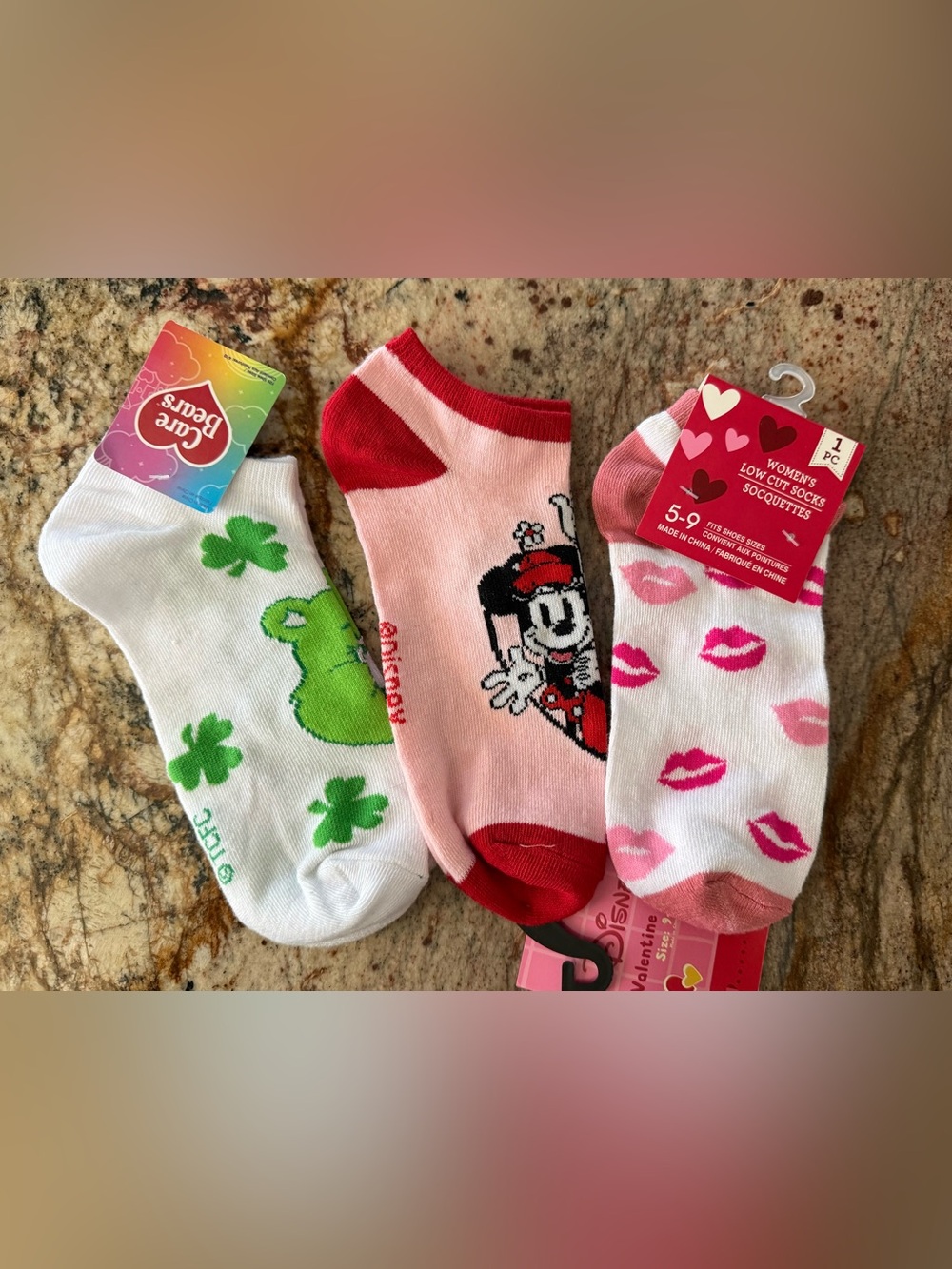 Women’s  Low-Cut Socks - set of 3